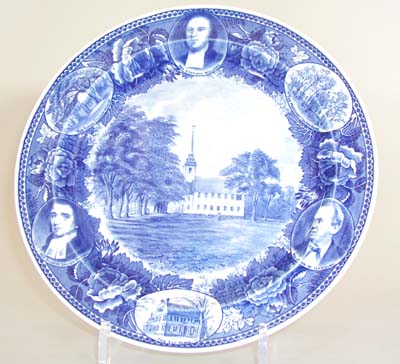 Plate Longmeadow Massachusetts c1970s